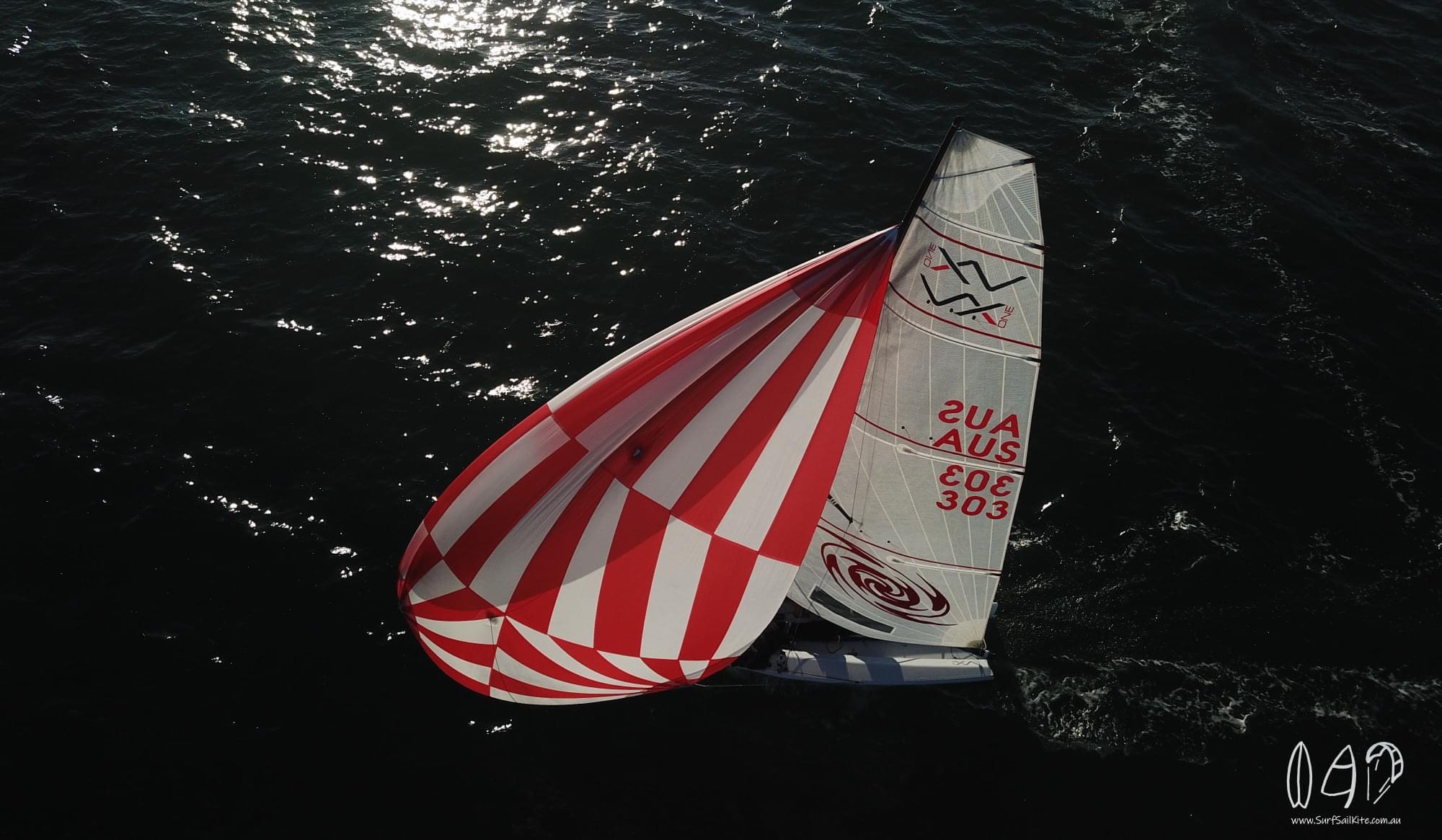 May be an image of 4 people, people boat racing, sail, sailing boat and text